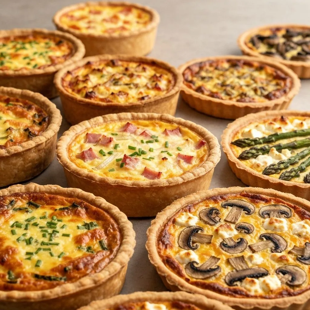 Savory Baked Goods Selection